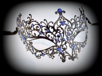 Ricciolo Filigree Mask - Blue Edition