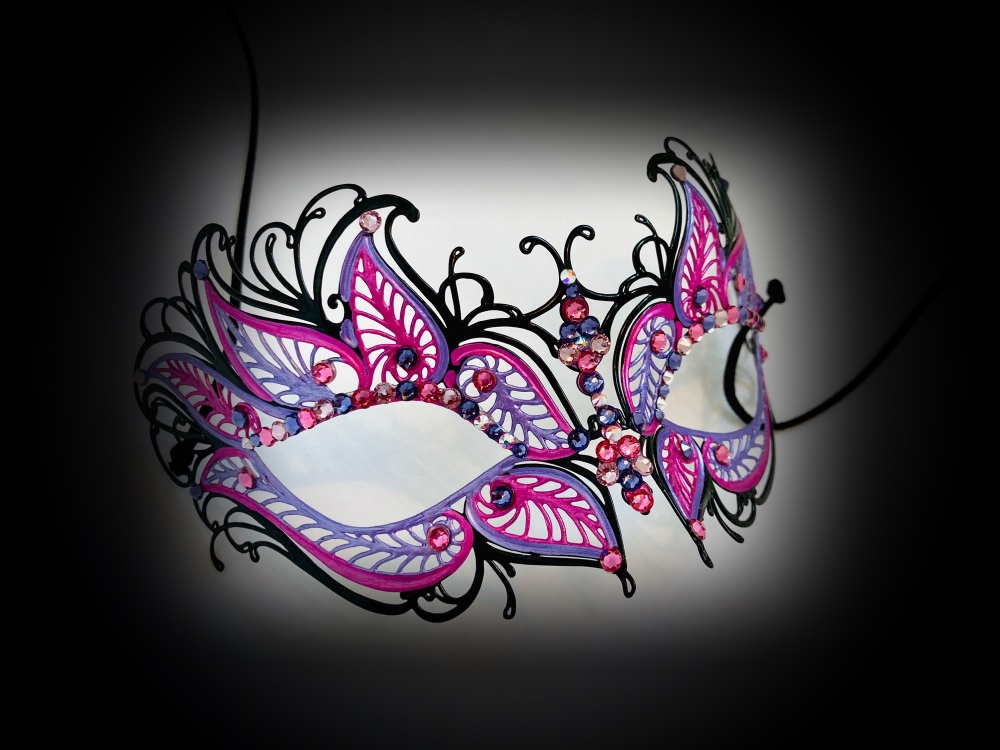 Petalo Filigree Mask - Rosa