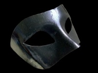 Nero Black Masquerade Masks