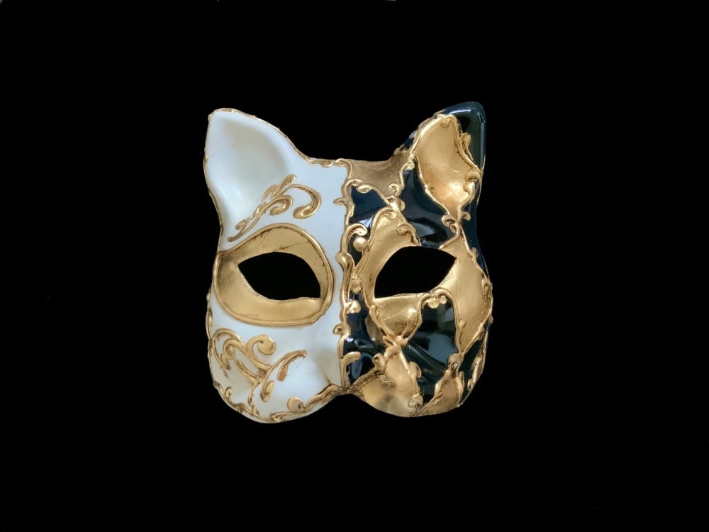 Gatto Musica Venetian Masquerade Face Mask