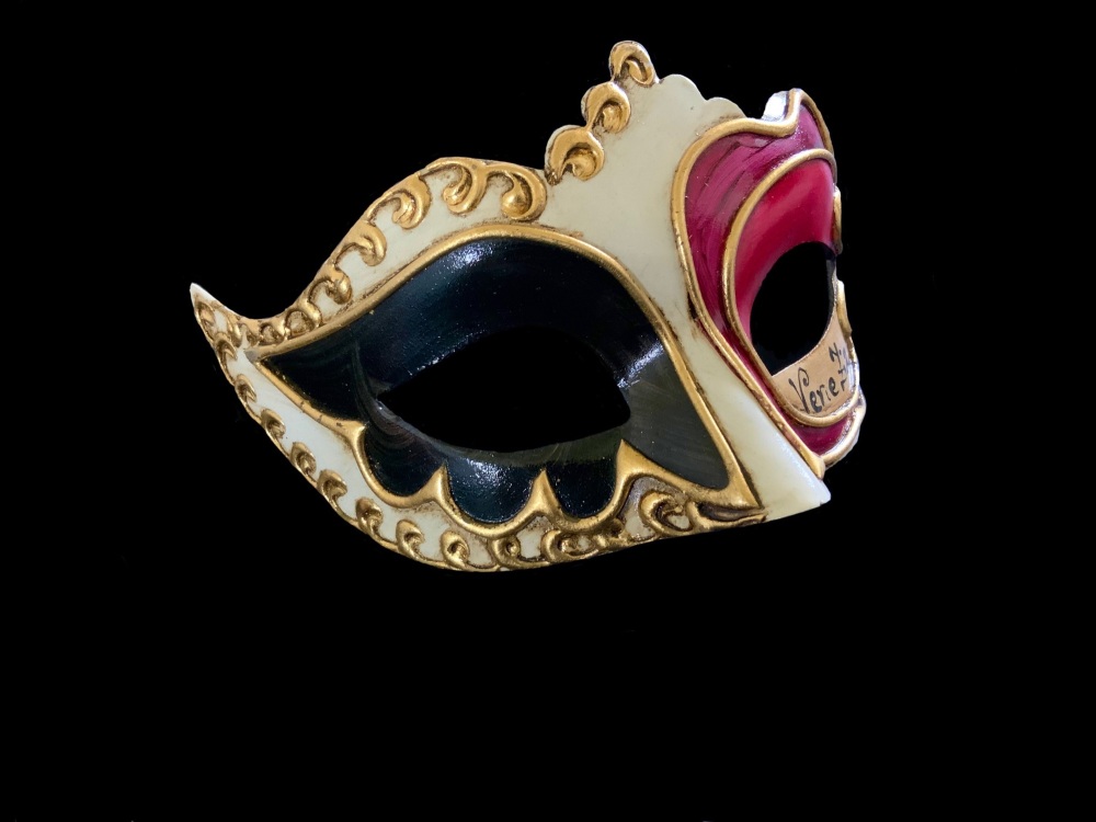 Sinfona Lady Masquerade Masks - Red
