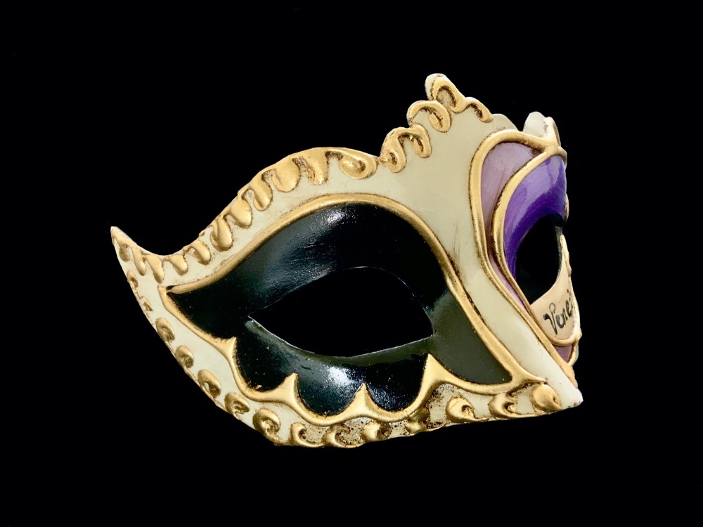 Sinfona  Lady Masquerade Mask - Lilac
