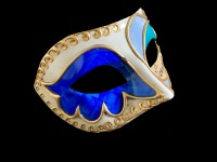 Sinfona Masquerade Masks - Blue