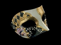 Rombi Masquerade Masks - Gold