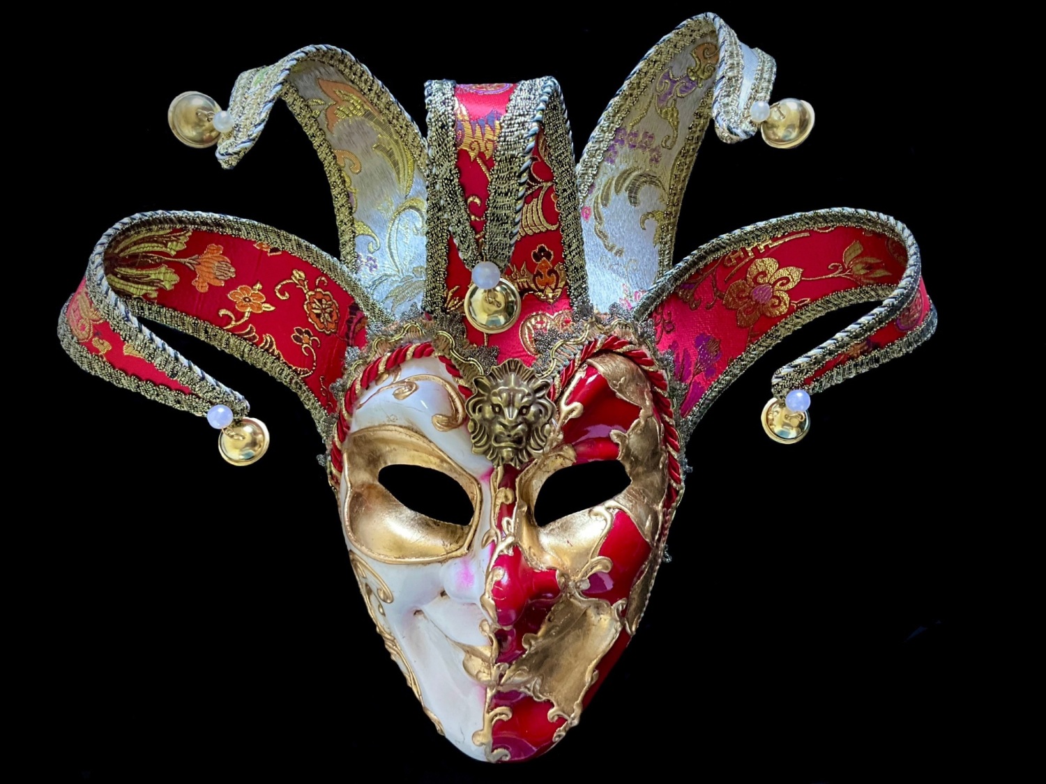 Stunning Jester & Joker Venetian Masks | Simply Masquerade