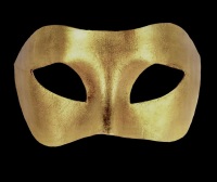 Piana Masquerade Masks - Gold