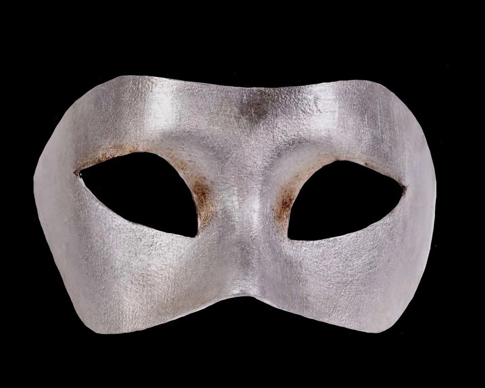 Piana Masquerade Masks - Silver