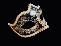 Grifone Luxury Masquerade Ball Mask - Gold