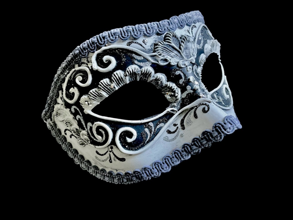 Iriza Luxury Masquerade Mask - Black