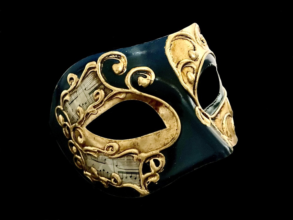 Decor Era Masquerade Masks - Limited Edition Midnight Blue