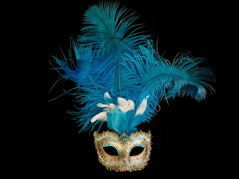 Stella Feather Masquerade Mask - Limited Edition