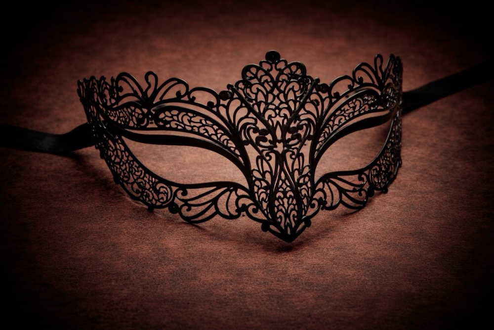 Frac Luxury Filigree Mask - Black