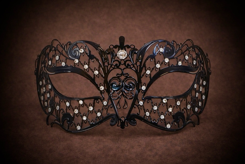 Brillina Strass Filigree Mask