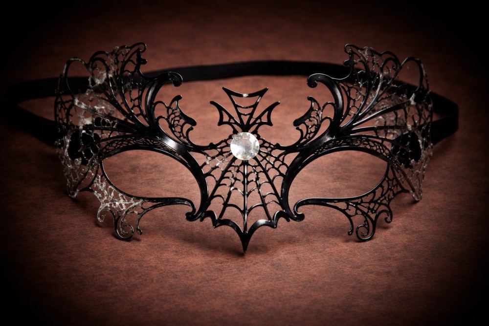 Ragnatela Glitter Filigree Mask