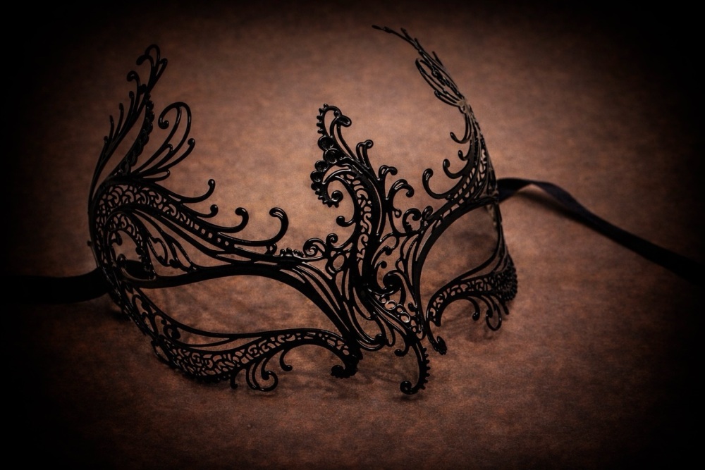 Rugiada Filigree Mask - No Strass