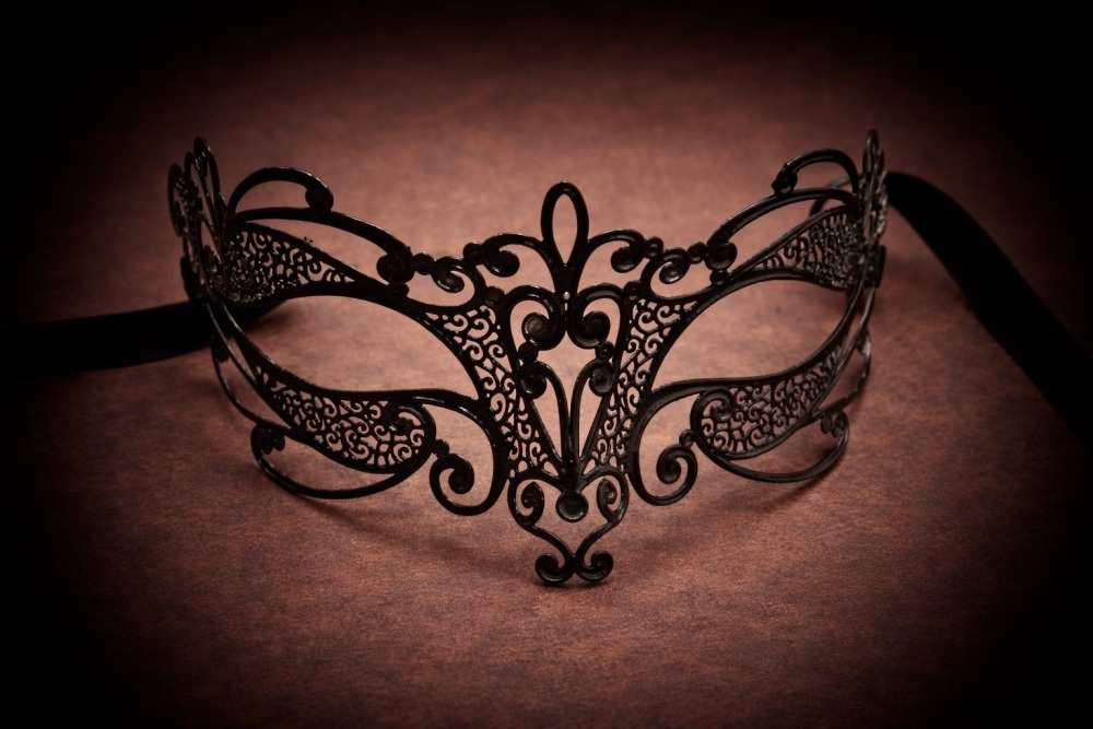 Flora Filigree Metal Mask
