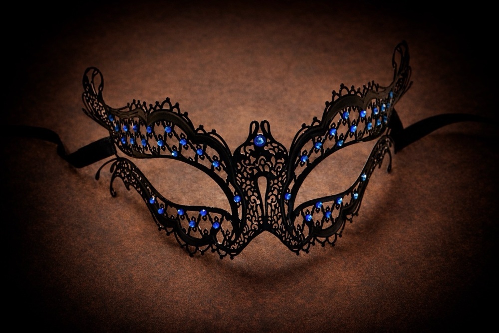 Mon Amour Filigree Mask Blue Passion Edition - Vampire Diaries