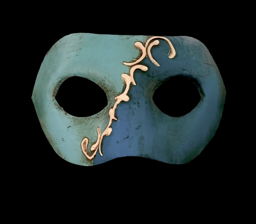 Ibis Designer Masquerade Mask - Blue