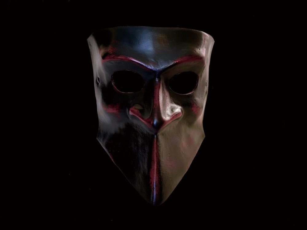 Ombra Cremisi &ndash; Noir Leather Mask