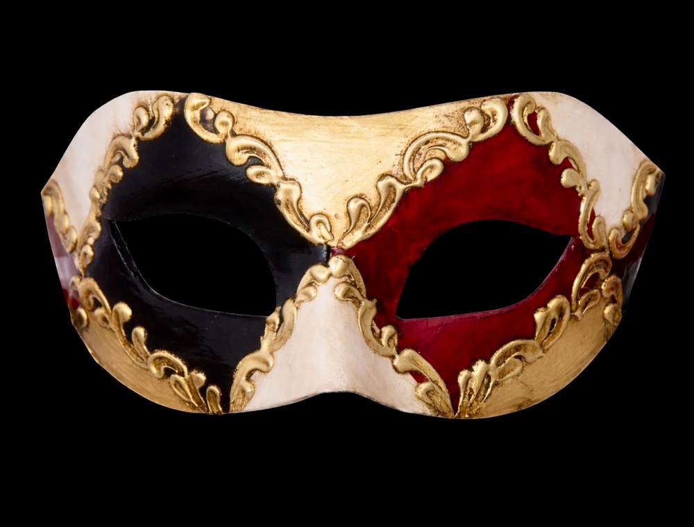 Arlecchino Reale &ndash; Venetian Masquerade Mask