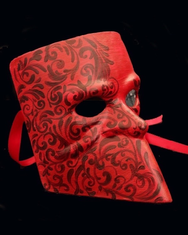 Bauta venetian mask image
