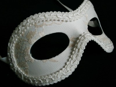 Fellini Gala Lace Luxury Masquerade Ball Mask