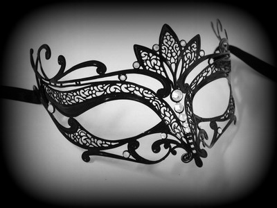 Elisabette Venetian Filigree Masquerade Mask
