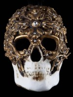 Demone Venetian Masquerade Mask - Nero