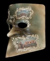 Bauta Schiavoni Ventian Masquerade Mask