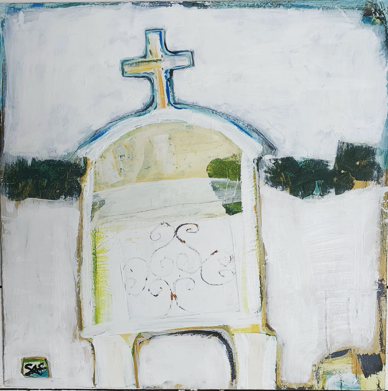 Roadside Shrine White