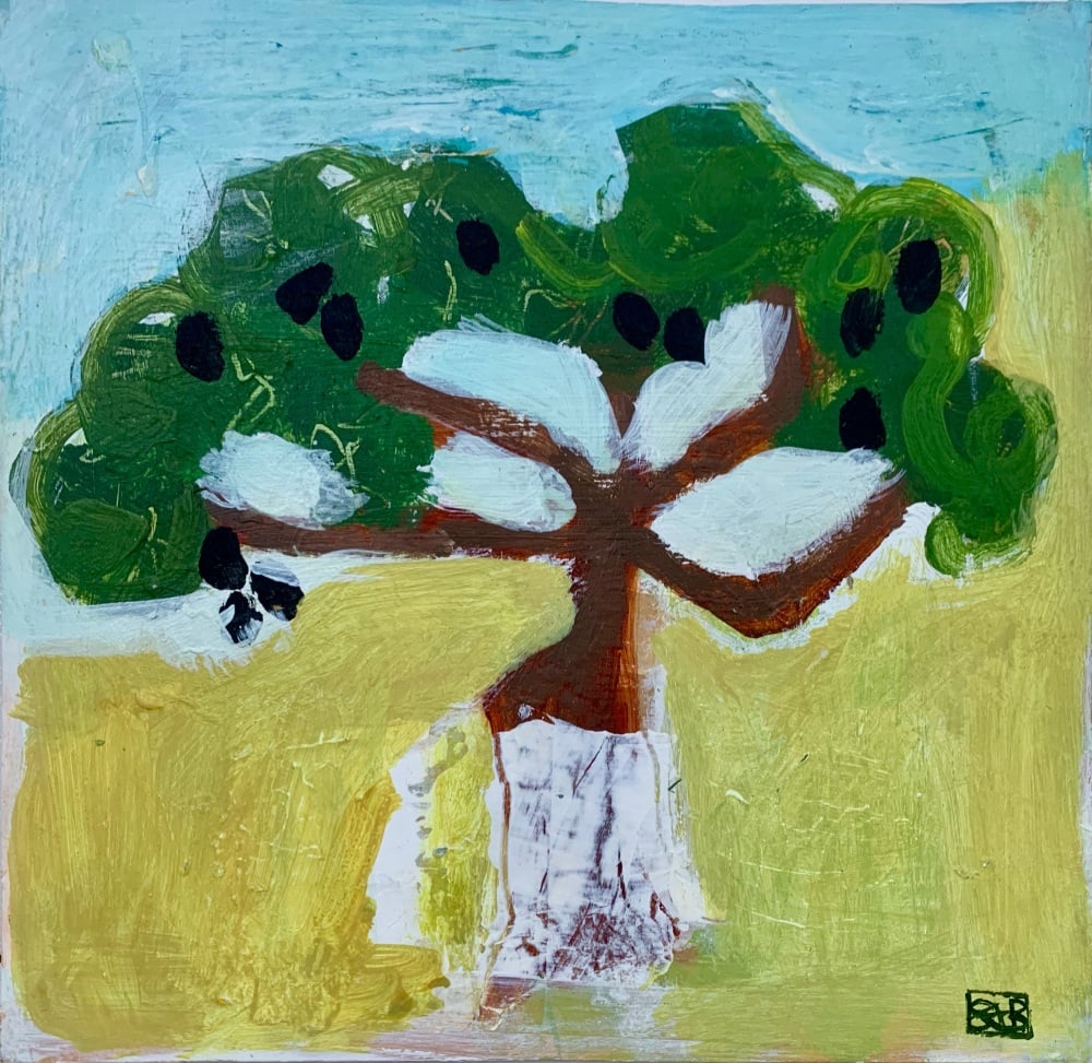 LONELY OLIVE TREE II