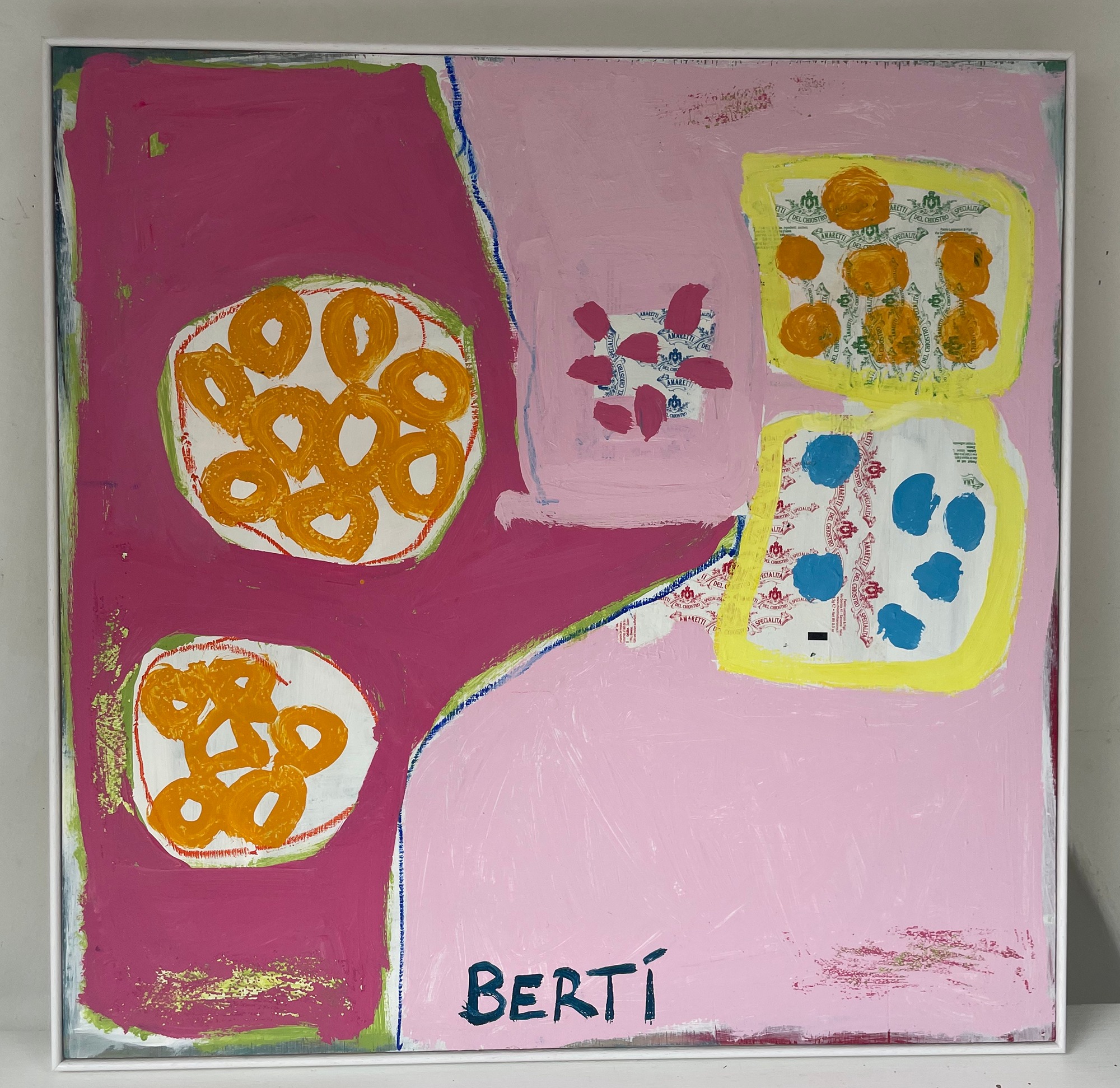 Eating Amaretti in the Garden