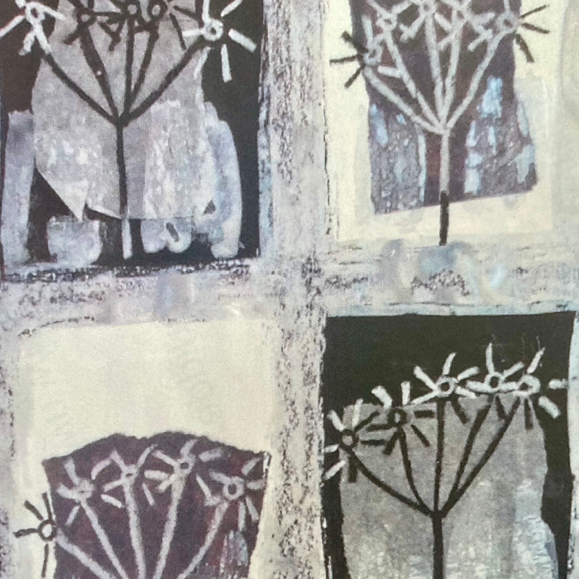 seedheads black & white