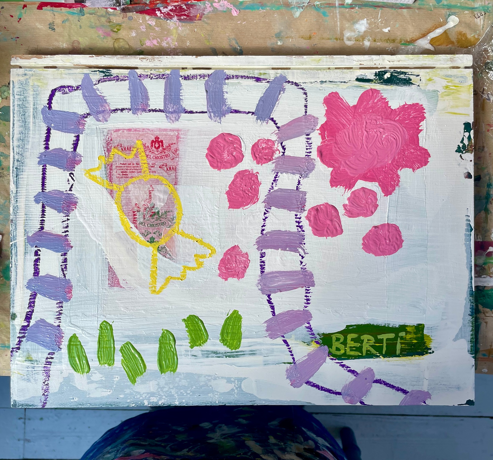 Amaretti Treat in Garden