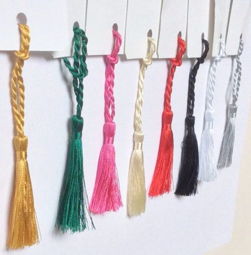 CARDMAKING BOOKMARK MINI TASSELS CRAFT BRIDAL 8 COLS