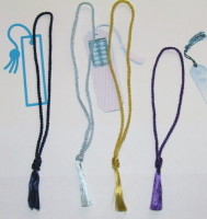 Bookmark Tassels 5.5" Loop - Floss Tassels - 5 Colours - Gold - Purple