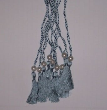 A5 Wedding Invitation Tassels in Silver Colour - Pack of 10