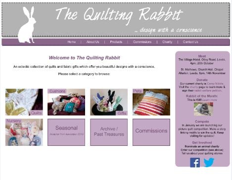 The quilting rabbit