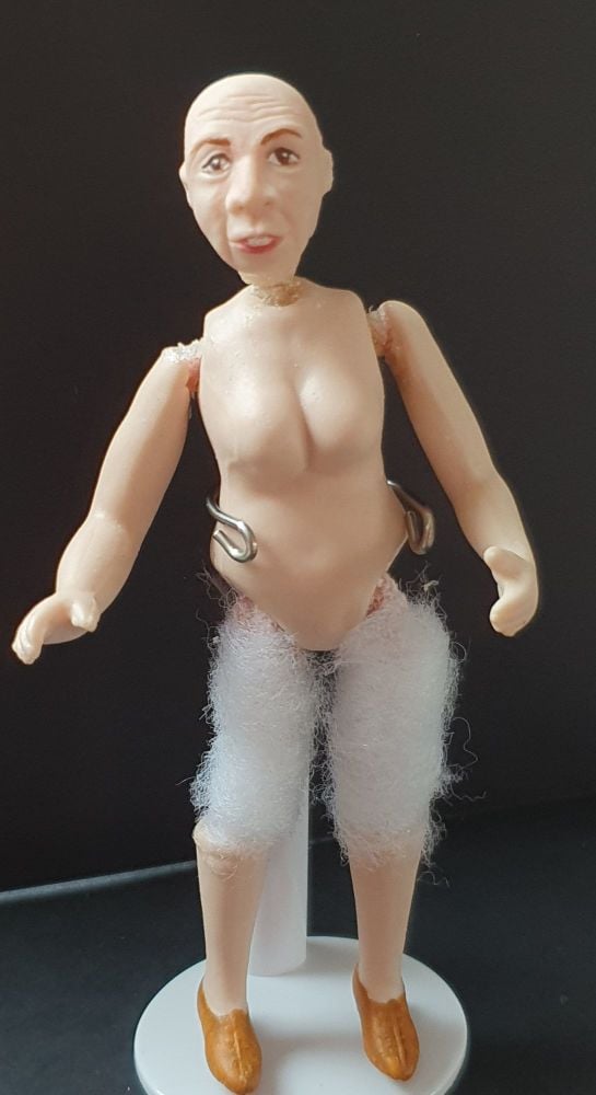 1/12th scale female doll full porcelain T