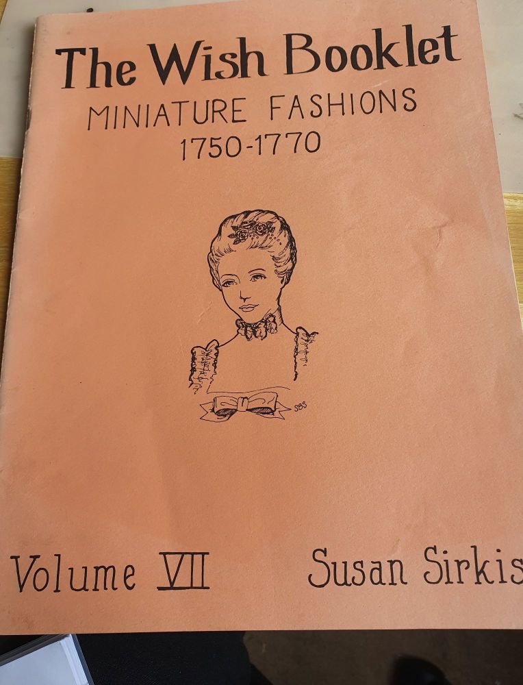 The Wish Booklet Miniatire Fashions 1750-1770
