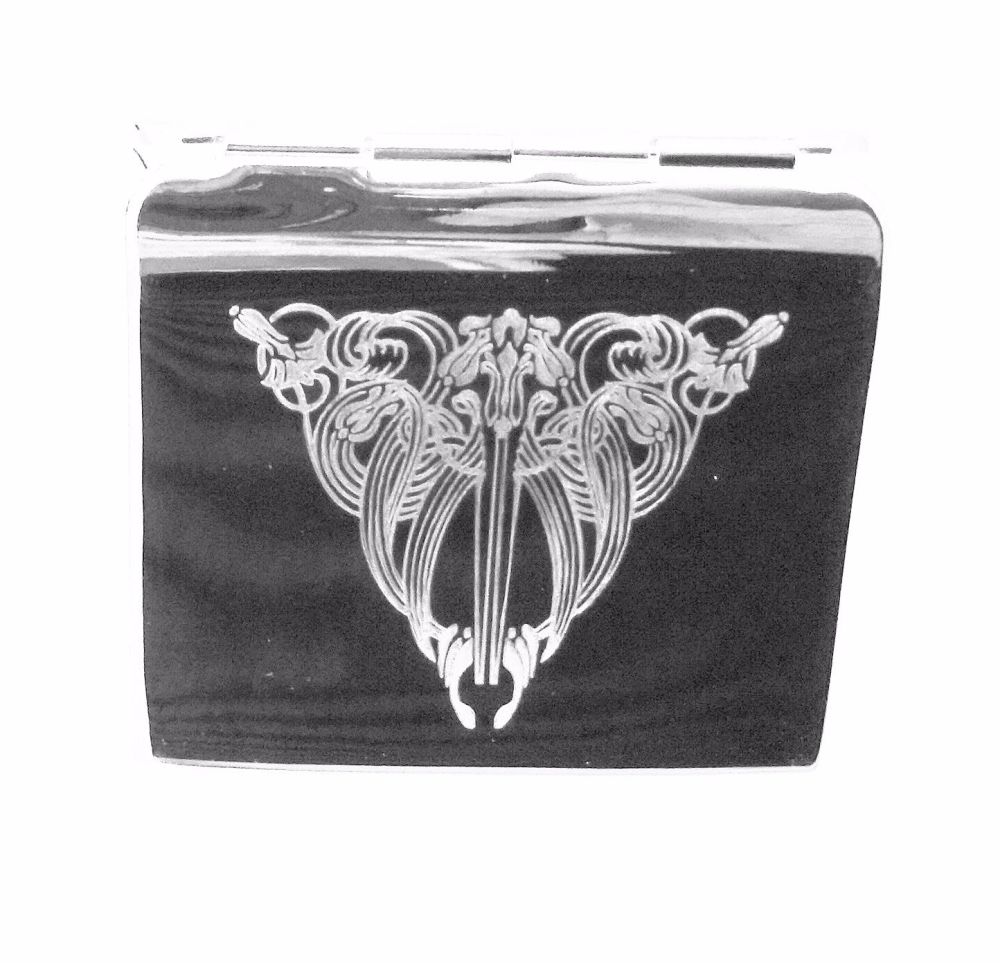 Square Engraved Mirror Compact - Free Personalisation