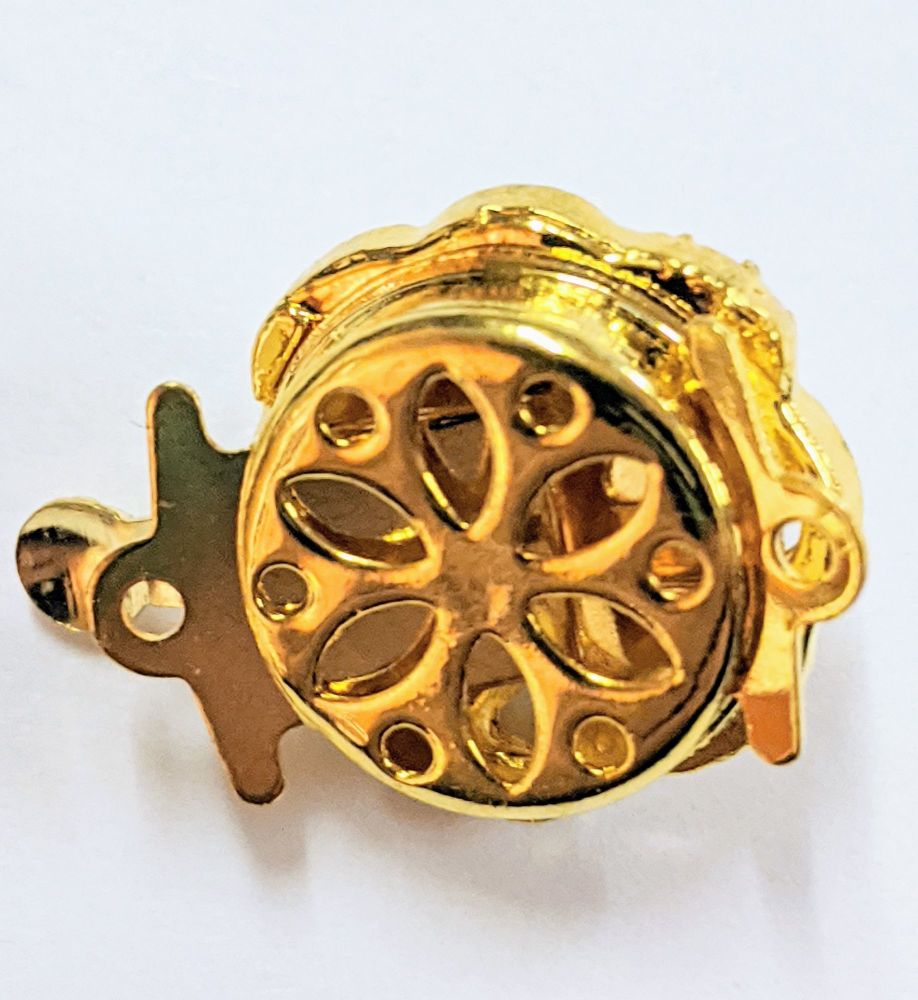 Gold Plated Diamante Clasp