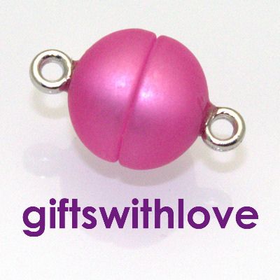 Fuscia Pink Magnetic Clasp
