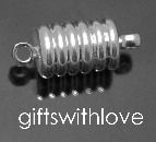 Pack of 5 Silver plated Heavy Magnetic clasps 20mm