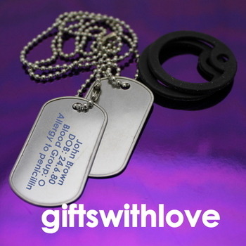 Military Style Army Dog Tags - FREE ENGRAVING