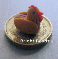 Chicken Brown Bead