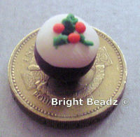 Christmas Pudding Bead