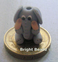 Elephant Grey Bead