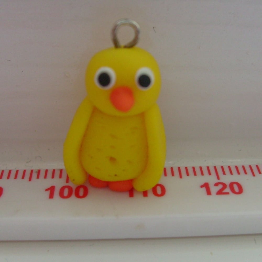Easter Chick Polymer Clay Bead / Charm. Price From:
