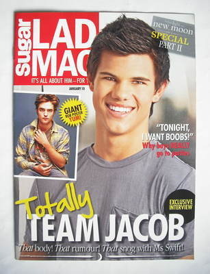 Lad magazine - Taylor Lautner cover (January 2010)